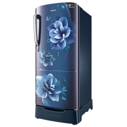 Samsung Single Door Refrigerator | 183 L | Camellia Blue | RR20C1823CU/HL