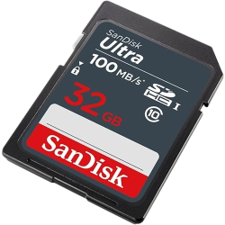 SanDisk 32Gb Ultra 100Mbs Sdhc Memory Card