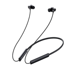 realme Buds Wireless 3 Neckband | 30dB ANC | 360 degree Spatial Audio |  40 hours Playback | Pure Black | RMA2119