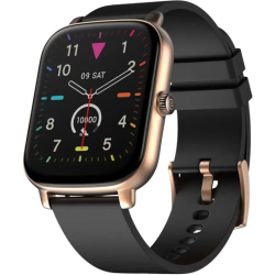 Noise Icon Buzz Smart Watch | 1.69 inch | Midnight Gold Strap