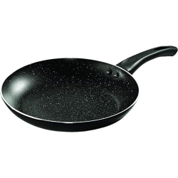 Butterfly Granza Non-Stick Aluminium Fry Pan | 24 cm | Black and White