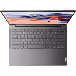 Lenovo Yoga Slim 6 Intel Evo Intel Core i5 Thin and Light Laptop | 82WU0095IN | 16 GB/512 GB SSD/Windows 11 Home | 12th Gen 1240P | Storm Grey