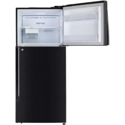 LG 1 Star Frost Free Double Door Convertible Refrigerator | Door Cooling | Inverter Compressor | Express Freeze | Multi Air Flow | 412 L | GL-T432AESR | Ebony Sheen