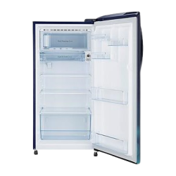 LG Direct Cool Single Door Refrigerator  | GL-B211HBCD | 201 Ltr/3 Star | Blue Charm Finish