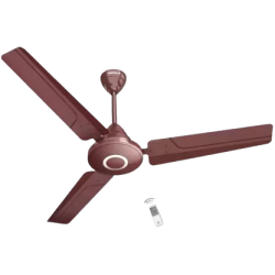 HAVELLS EFFICIENCIA NEO | 5 Star 26 Watts 1200 mm With Remote 1200 mm 3 Blade Ceiling Fan | Brown