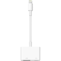 Apple MD826ZM/A Lightning Digital AV Adapter HDMI Adapter | Compatible with Projector | HDTV | White