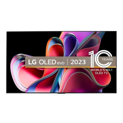 LG evo G3 4K Ultra HD Smart OLED TV | OLED65G3PSA | 65 inches | Alpha 9 AI Processor 4K Gen6, WebOS, Dolby Atmos