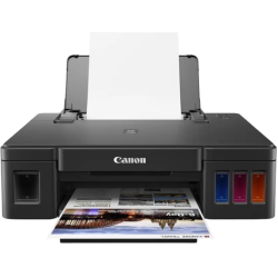 Canon PIXMA Ink Efficient G1010 | Single Function Color Ink Tank Printer | Borderless Printing