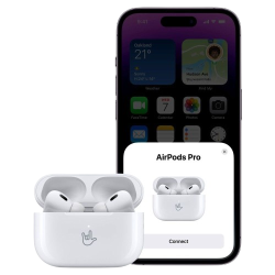 APPLE AIRPODS PRO | MQD83HN/A | 2ND GEN WITH MAGSAFE CHARGING CASE | White