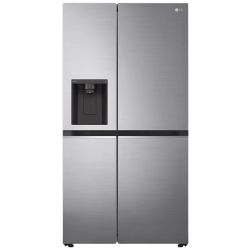 LG 674 Litres Frost Free Inverter | Side-by-Side Refrigerator | DoorCooling |  GC-L257SL4L.APZQEB | Shiny Steel