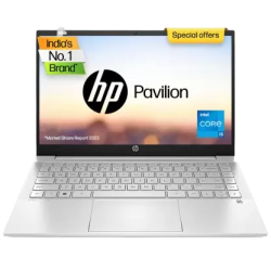 HP Pavilion Thin and Light Laptop | 14-dv2014TU | Intel Core i5 12th Gen 1235U | 16 GB/512 GB SSD/Windows 11 Home | Natural Silver