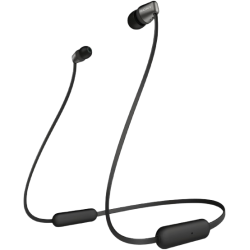 Sony Wireless in-Ear Headphones | WI-C310 | 15 Hours Battery Life | Black