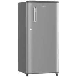 Whirlpool 184 L | Direct Cool Single Door 2 Star Refrigerator | 72500 205 IMPC PRM 2S |  ARCTIC STEEL