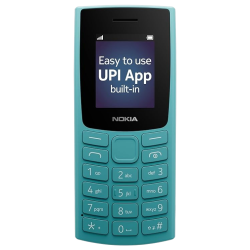 Nokia 105 DS Cyan Dual Sim Keypad Phone