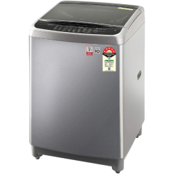 LG 10 Kg Inverter Fully-Automatic Top Loading Washing Machine T10SJSS1Z Free | Silver