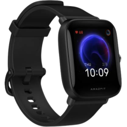 Amazfit Bip U Smartwatch | Regular | Black