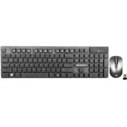 ZEBRONICS Companion | Mouse & Wireless Laptop Keyboard | Black