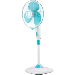 BAJAJ Airstream 3 Blade Pedestal Fan | 400 mm | Blue