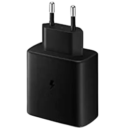 Samsung 45 W Quick Charge 3 A Multiport Mobile Charger | EP-TA845XBNGIN | Black