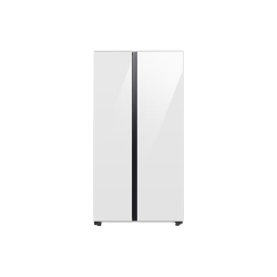 Samsung BESPOKE Convertible 5in1 Side by Side Refrigerator | 653 L | 3 Star |Twin Cooling Plus Technology | Clean White | RS76CB81A312HL