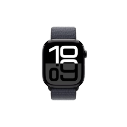 Apple Watch Series 10 | 42mm | Jet Black Aluminium | Ink Sport Loop | Ink Strap