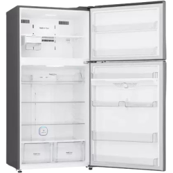 LG 630 L Frost Free Double Door 3 Star Refrigerator | GR-H812HLHQ | Platinum Silver