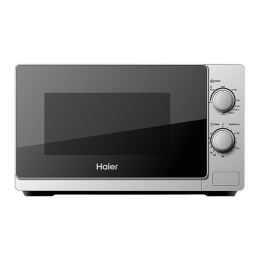 Haier Grill Microwave Oven | 20L | Curvaceous glass door design | Black | HIL2002GSPB