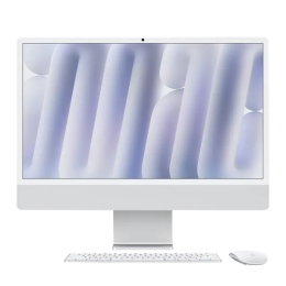 Apple iMac | M4 Chip | 4.5K Retina Display | 16 GB | 256 GB | 24 Inch | Silver | MD3H4HN/A