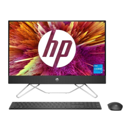 HP All-in-One Desktop PC | Intel Core i5-1235U  | 8GB | 512GB |  24 inch | Jet Black | 24-CB1907IN