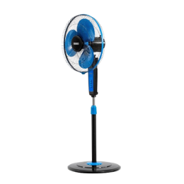 Usha Maxx Air Pedestal Fan | 400MM | with Remote | Blue Black