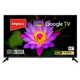 Impex Android 11 LED Google TV | 164 cm (65 inches) | Black | 65S4RLC2