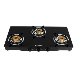 Faber Hob Glass Cooktop | Jumbo 3BB BK AI | 3 Burner | Black