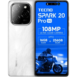 Tecno Spark 20 Pro 5G | 8 GB RAM | 256 GB | Glossy white