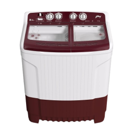 Godrej Edge Semi-Automatic Top Loading Washing Machine | 7.5 Kg |  5 star | Wine Red | WS EDGE 75 5.0 TB3 M