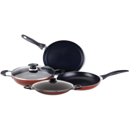 Nolta Popular Non Stick Coated Cookware Set | 6 Pcs