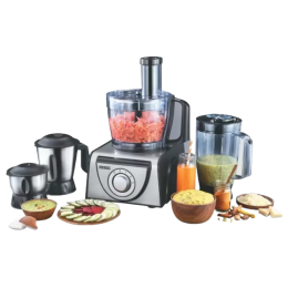 USHA FP 3810 Food Processor | 1000 W  | Black, Silver