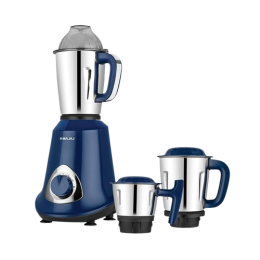 BAJAJ Military Series Glamore  Mixer Grinder |  800W | 3 Jars | Royal Blue