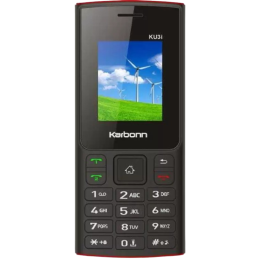 KARBONN Mobile Phone | Black Red | KU3i