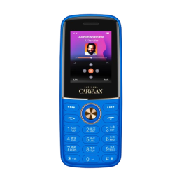 Carvaan Saregama Malayalam Don Lite M13 Keypad Mobile Phone | Orchid Blue