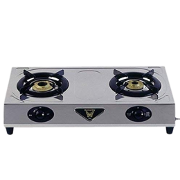 Butterfly Ace Stainless Steel Manual Gas Stove | 2 Burners