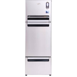 Whirlpool Protton Roy Frost Free Triple Door Refrigerator | 215 L | Alpha Steel | FP 263D