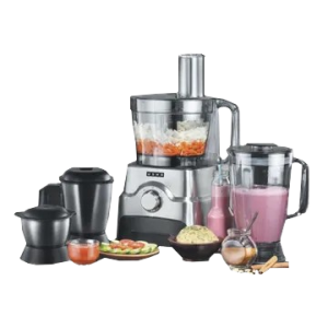 USHA Food Processor | 1000 Watt | FP 3811 | Black & Silver