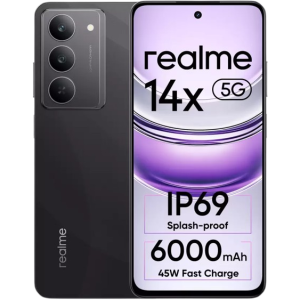 Realme 14x 5G | 8 GB | 128 GB | Crystal Black | RMX3940