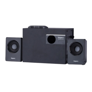 Impex Micro Plus Bluetooth Speaker | 2.1 Channel Multimedia Speaker System | 20 W | Remote Function | Black