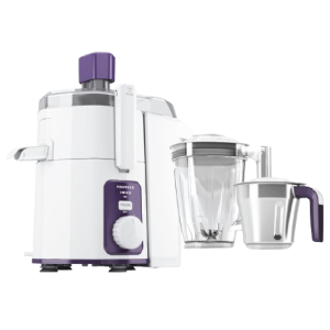 Havells Hexo Juicer Mixer Grinder | 1000 W |  2 Jars | White & Purple