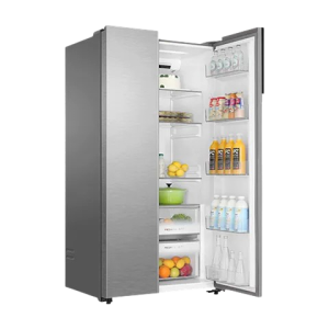 Haier Side By Side Frost Free Refrigerator | 602 L | Stabilizer Free Operation | WiFi Enabled | 3 star | HRS 682SSU1