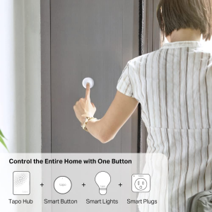 TP-Link Tapo Smart Button | Lighting Control Smart Doorbell Smart Switch | White