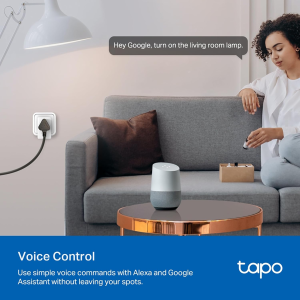 TP-Link Tapo P110 Mini | 16A Smart Wi-Fi Plug | Away Mode | White