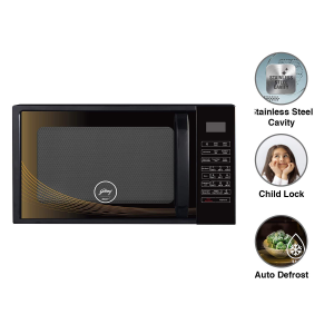 Godrej Convection Microwave Oven | 20 L | Golden Rim |  GME 720 CF2 QZ