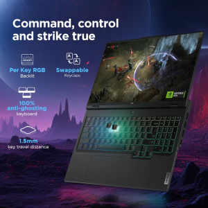 Lenovo Legion Pro 7 Gaming Laptop | Intel Core i9 14900HX  | 32GB | 1TB SSD | Nvidia RTX 4080 12GB | Black | 83DE001HIN